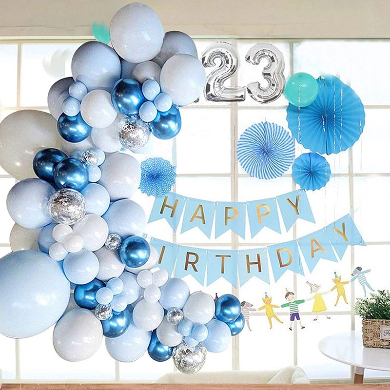 Colorful Emulsion Party Balloon display picture 3