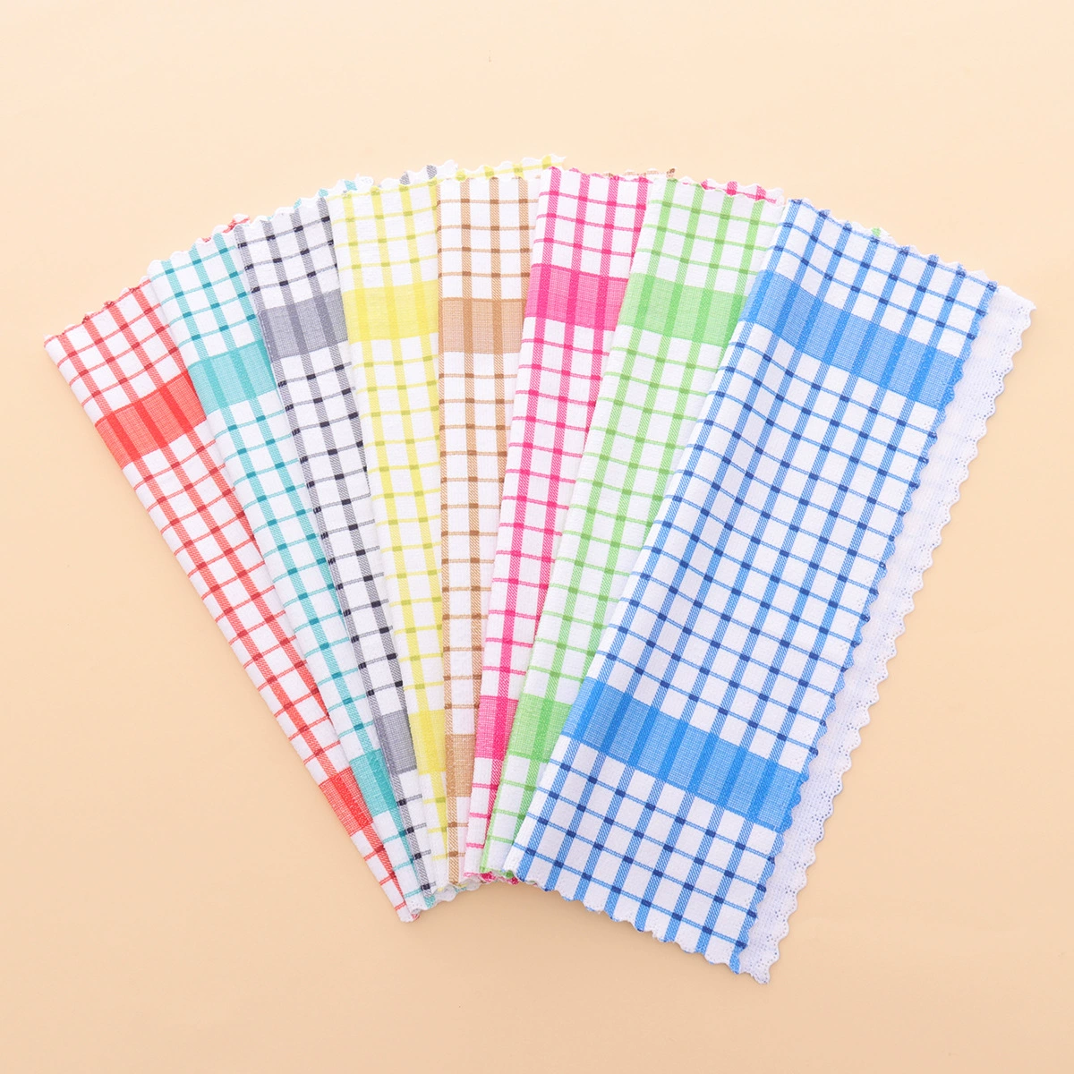 90G Yarn Dyed Tea Towel Factory Direct Sales Tea Towel 40*65CM Kitchen