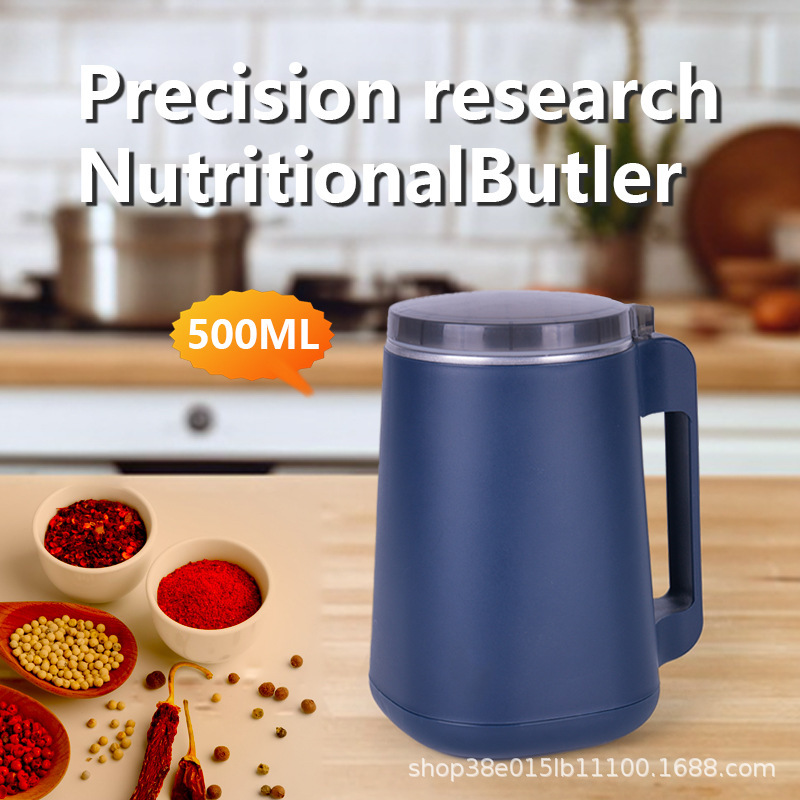 Small Stainless Steel Dry Grinder for Grinding Grains, Electric Powder Grinder, Coffee Grinder, Bean Grinder