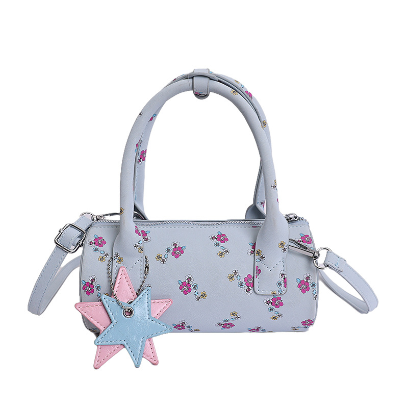 Moda nueva pequeña flor de mujer 2026 nueva bolsa de almohada de viaje mochila de hombro bolso bajo la axila de nicho