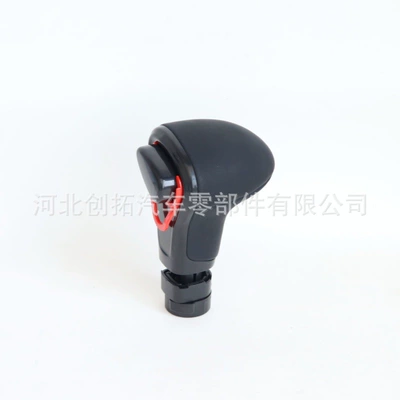 manual gear head lever shift – Cab and accessories - black-side-cover-black-leather-single-ball