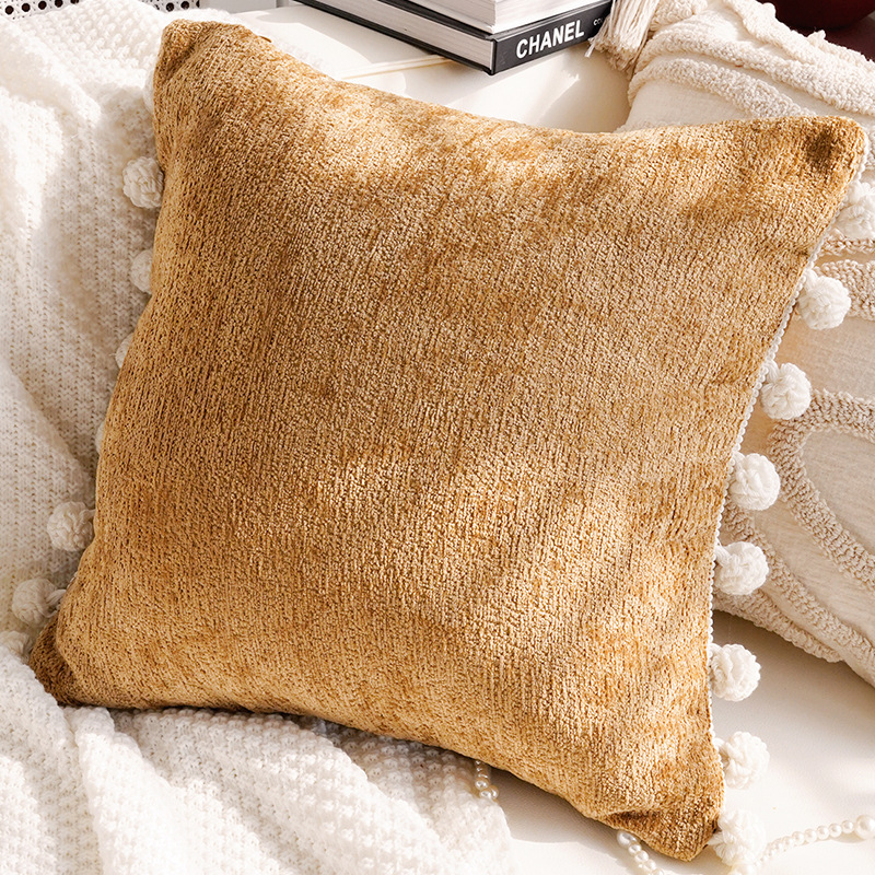 Luz de lujo simple almohada de viento lindo calabaza sofá funda almohada sofá asiento de cama almohada cojín image 22