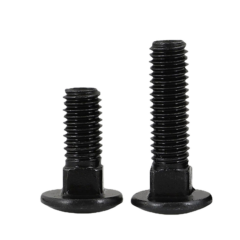 马车螺栓 半圆头方颈马车螺栓 发黑高强度马车螺栓 桥架配件螺丝