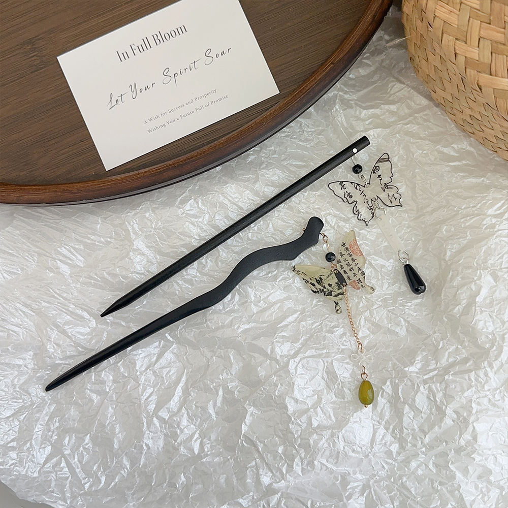 Hanfu toque de cabello nuevo cabello de estilo chino cabello de cabello de paso de rotación de cabello de los niños vestidos de caballo de estilo antiguo accesorios de alta calidad