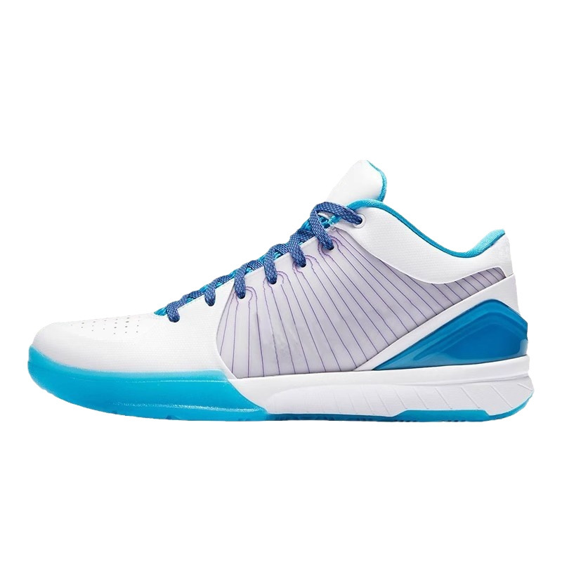 Cross-Border Supply Kobe 4Th Generation Basketball Men's Shoes Kobe Purple Gold Black Mamba Air Cushion Student Sneakers Kobe4 Practical Shoes