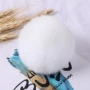 獭兔服装包包毛绒球