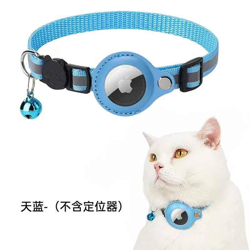 紛失防止猫首輪 Apple エアタグトラッカー猫首輪アクセサリーシリコンカバーペット位置決め首輪|undefined