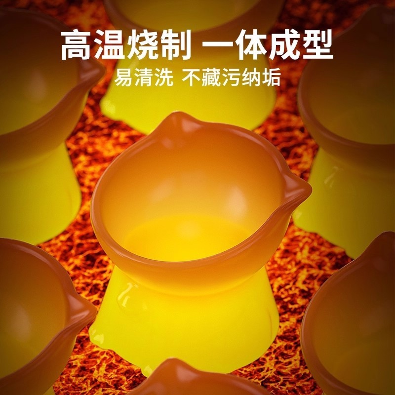 猫碗陶瓷猫食盆高脚斜口护颈防黑下巴猫咪饭碗防打翻宠物狗喝水碗|undefined