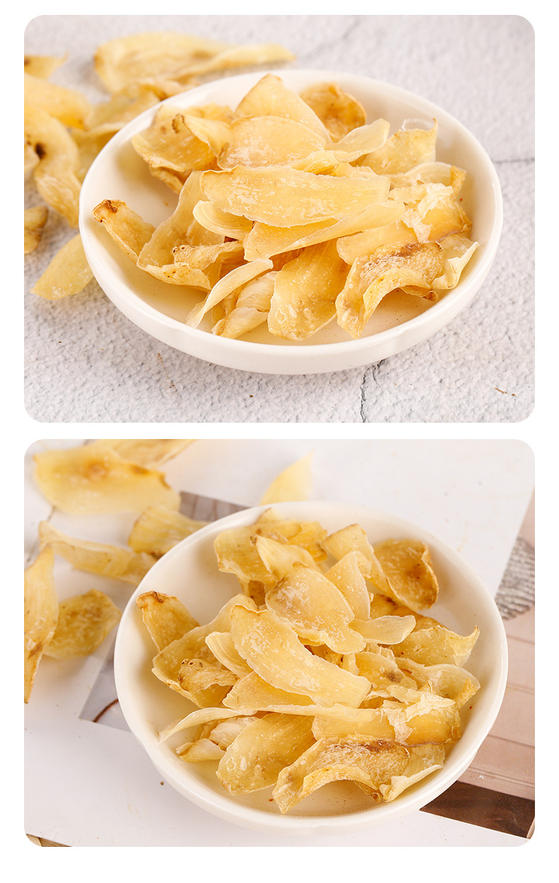Dried Lily Bulb Bai He 百合 500g Large Slices for Congee Soup and Herbal Cooking in use