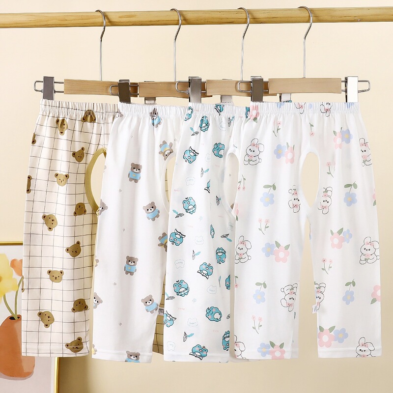 Summer New Baby Open-Crotch Pants Pure Cotton Summer Long Pants Baby Summer Wear Unisex Baby Thin Toddler Sleep Pants Summer New Baby Open-Crotch Pants Pure Cotton Summer Long Pants Baby Summer Wear Unisex Baby Thin Toddler Sleep Pants