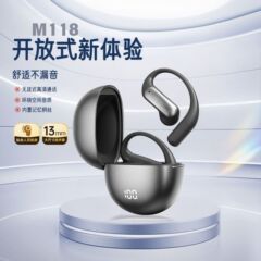 AI インテリジェント翻訳 M118 ワイヤレス Bluetooth ヘッドセット長持ちスポーツ耳掛け Bluetooth ヘッドセット国境を越えたホットスタイル