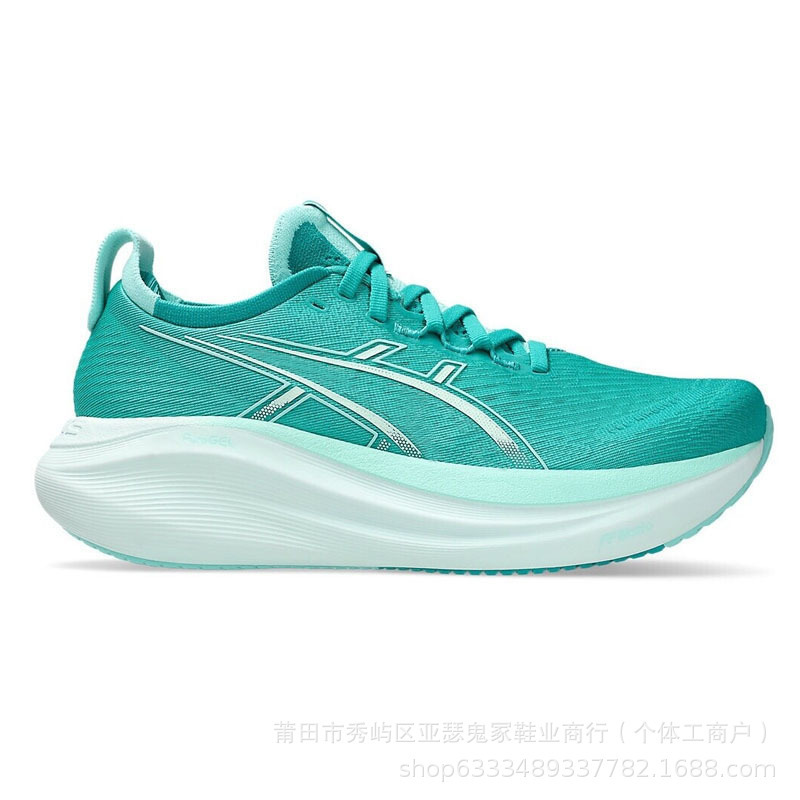 [经典]纯原亚瑟男士运动鞋 GEL-NIMBUS 27缓震回弹透气女子跑步鞋|undefined
