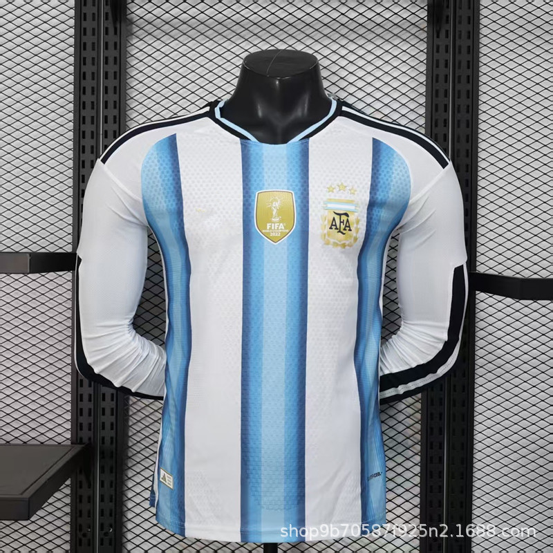 Fábrica de pedidos al por mayor 2026 Copa del Mundo de jugadores de la edición de camiseta de manga corta Argentina España