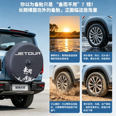 with Logo and Is Supplied by the — Spare wheel cover