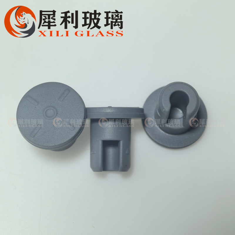 20mmグレーブチル製インナープラグ、13分岐プラグ、15ポートシリコンプラグ、耐腐食性インクボトル、25mlシリンダーボトル用医療用インナープラグ|undefined