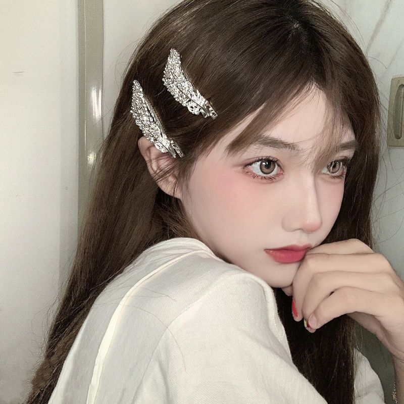 Hairpin for eyebrows, popular in 2022, new side bang hair clip, elegant and luxurious noblewoman style, hair accessory for women