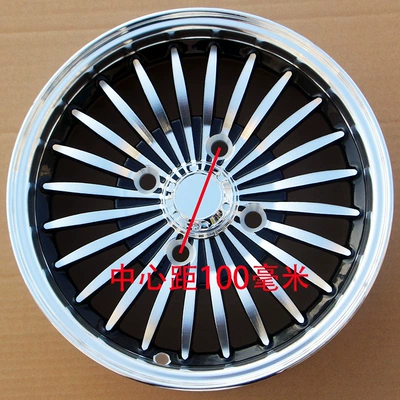 Motorcycle wheel hub, 12 inch electric four-wheel - the-center-distance-of-the-aluminum-ring-is-100-mm-internet-celebrity-style