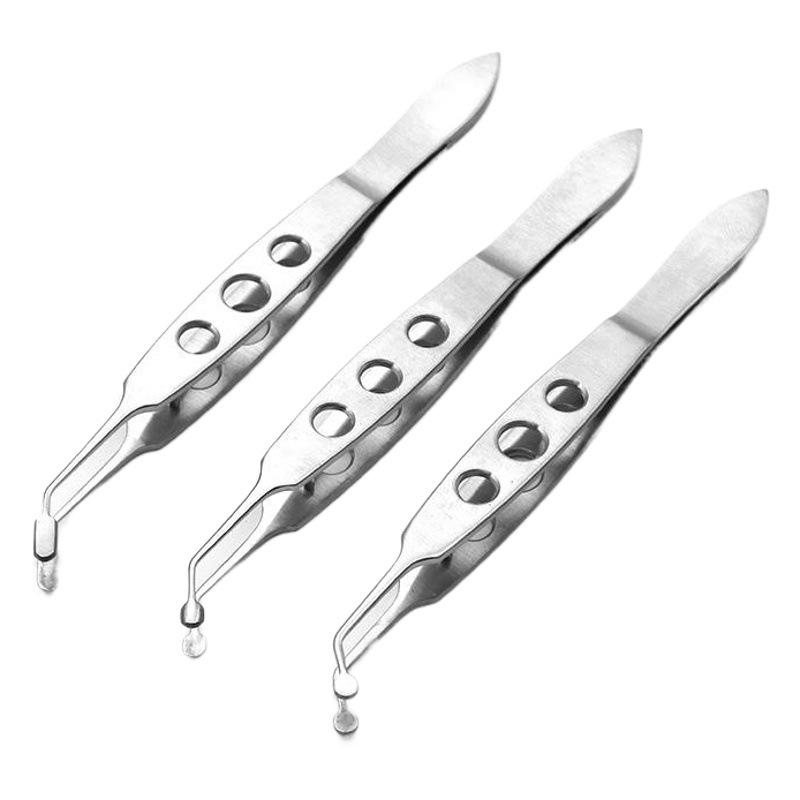 Pinzas de masaje de párpados pinzas de belleza pinzas de masaje de la glándula de Meibomio instrumento oftálmico clip pinzas de masaje