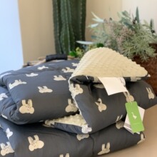 2025秋冬60s长绒棉单人豆豆冬被子被芯  韩国大鹅 全棉豆豆单人被