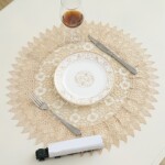 纯水溶涤纶镂空桌布 茶几布 多用型盖巾台布