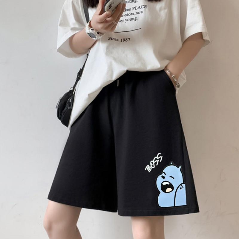 보스 베어 바지 블랙
