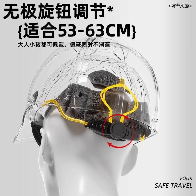 Casco de verano de motocicleta C certificación de automóviles eléctricos cuatro estaciones casco de seguridad universal estándar nacional de alta calidad medio casco nuevo