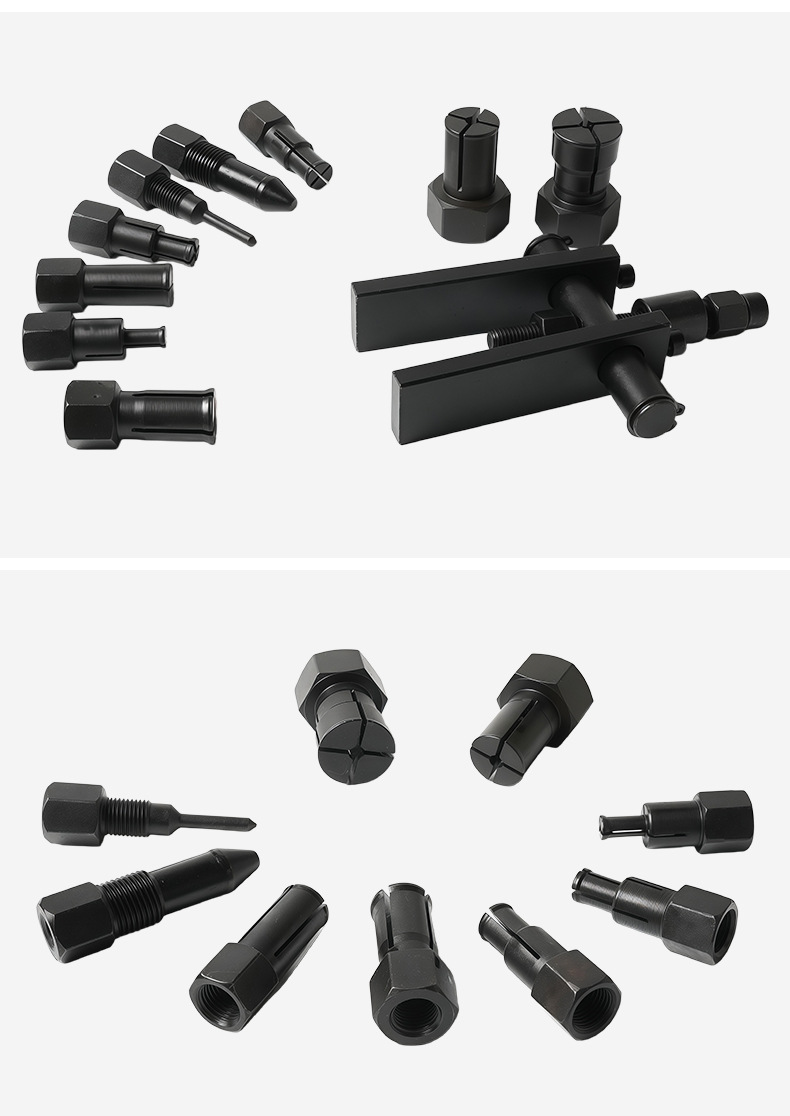 Specialized Two-Jaw Motorcycle Bearing Removal Tool, Inner Bore Bearing Puller Extractor