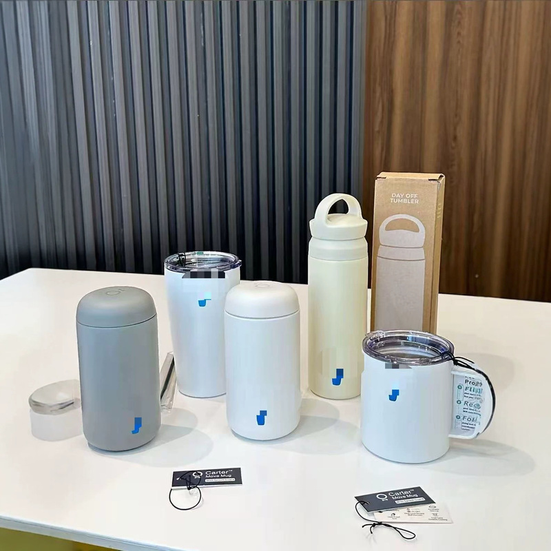 In-Stock Domestic Blue Bottle Series Bluebottle Coffee Thermos Cup Blue Bottle Carter Cup Stainless Steel Cup