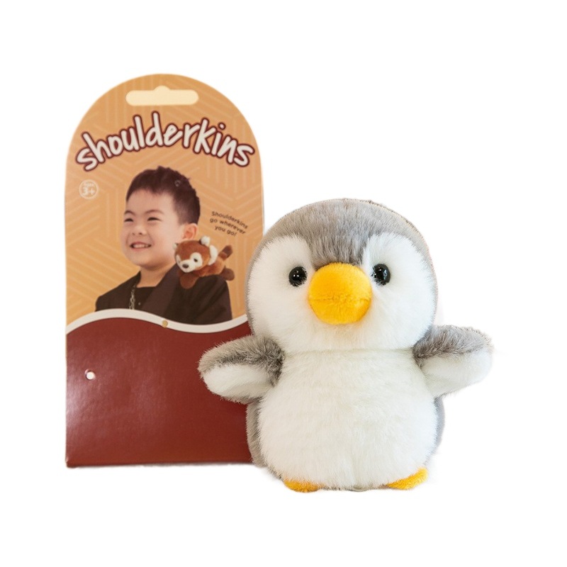 어깨 인형 수족관 동물원 기념품 어깨에 걸리기 쉬운 마그네틱 아이언 봉제 인형 인형 거북이