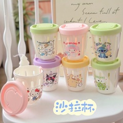 フルーツカップ、おでかけサラダカップ、水切りかご、朝食カップ、脂肪を減らすお食事弁当箱、フォーク付き、ステッチフルーツ保存箱