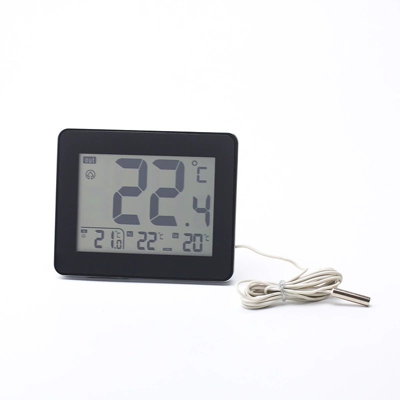 Большой экран Домашний аквариум для домашних животных Электронный Термогигрометр Внутренний и наружный электронный термометр