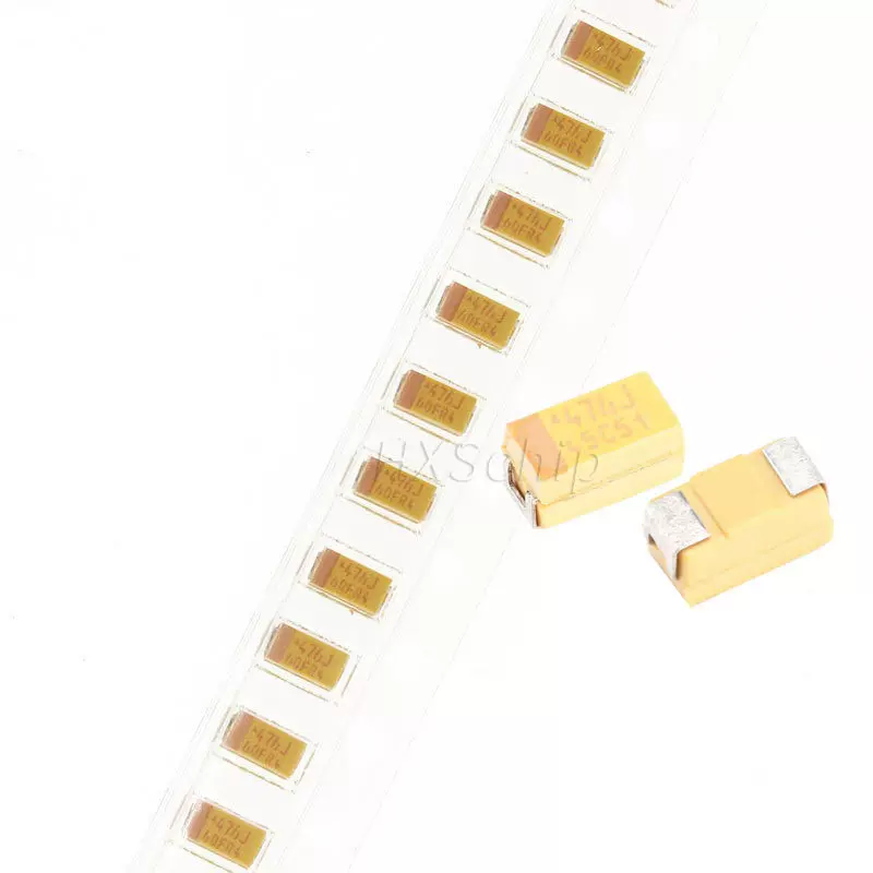 原装 贴片钽电容TAJA476K006RNJ 3216A 47UF ±10% 6.3V 476J