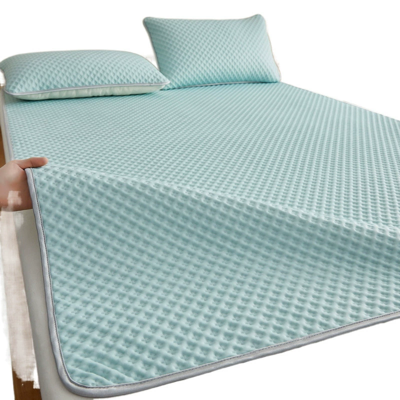 Summer silk massager, set for students, mat, 3 piece set, washable