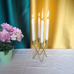 廠家創意外貿鐵藝燭台四杯聖誕燭台亞馬遜熱銷鐵藝蠟燭台馬燈風燈