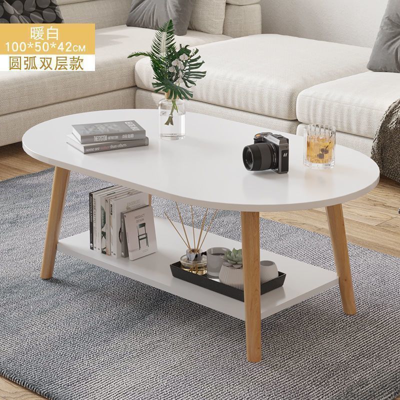 Mesa de té, sala de estar, sofá doméstico, mesa de té simple, nueva mesa de dormitorio simple para alquiler moderno