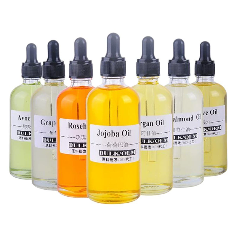 Оптовые базовые масла: масло виноградных косточек, масло шиповника, масло сладкого миндаля, фракционированное кокосовое масло, масло холодного отжима для мыла, массажное масло, эфирное масло
