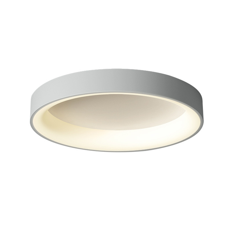 lámpara de techo del dormitorio, sala de estar, lámpara de comedor simple, lámpara de decoración de iluminación moderna, lámpara de habitación, lámpara de techo redonda