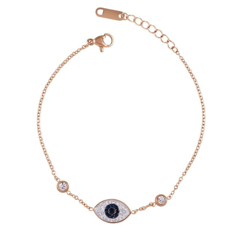 Lucky Evil Eye Red String Bracelet Protection Minimalist Style_voghion.com