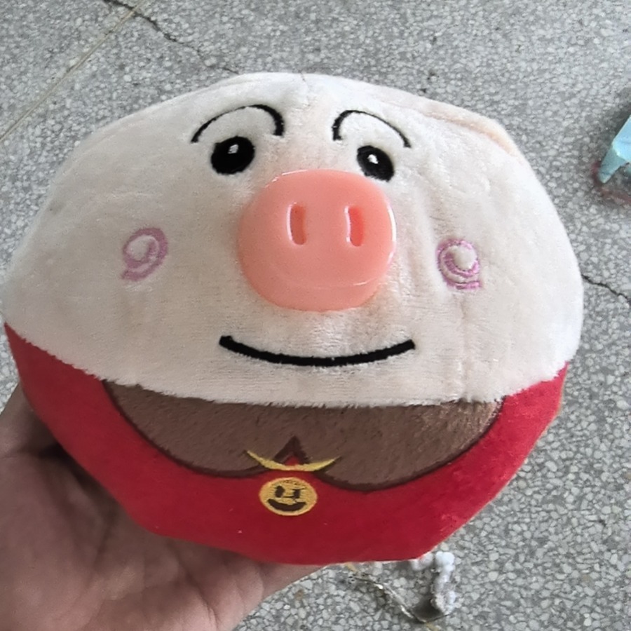 Red de música saltando cerdo hablando pan Superman saltando bola niños y niñas bebé niños juguetes para bebés