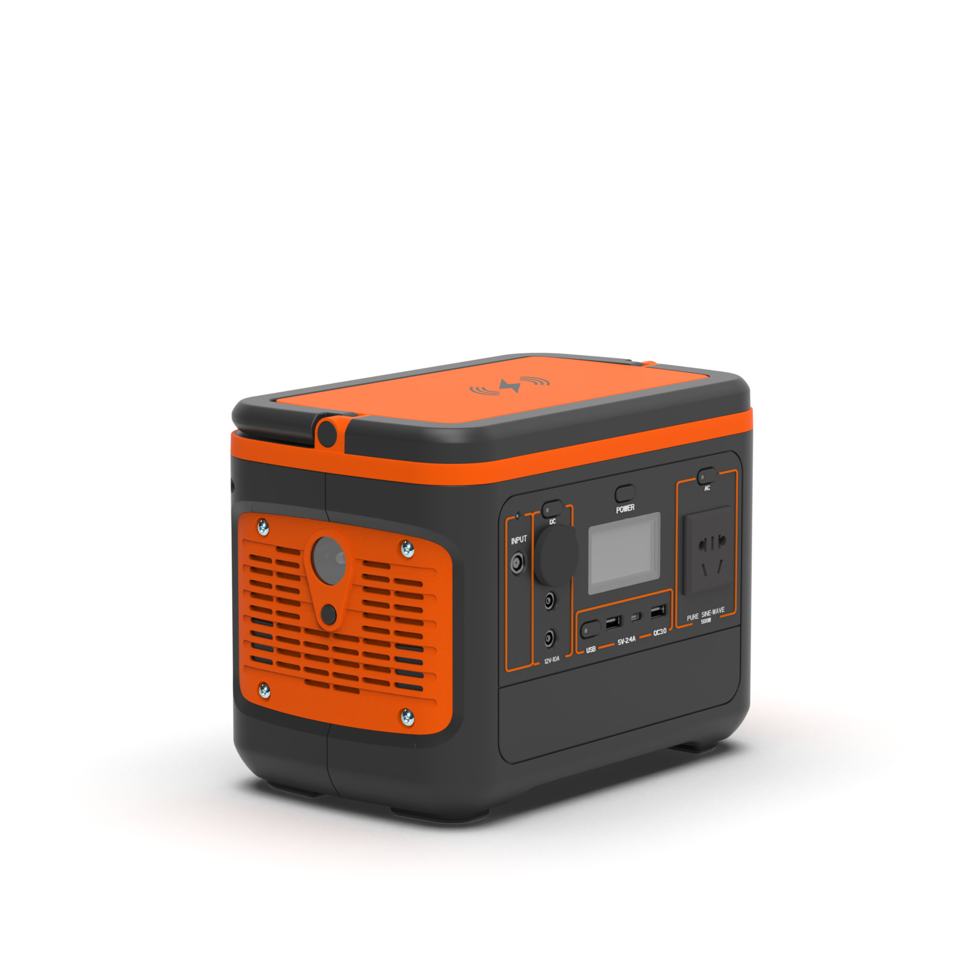Energy storage power new 600W outdoor power 220V/110V mobile power self-driving camping emergency fire