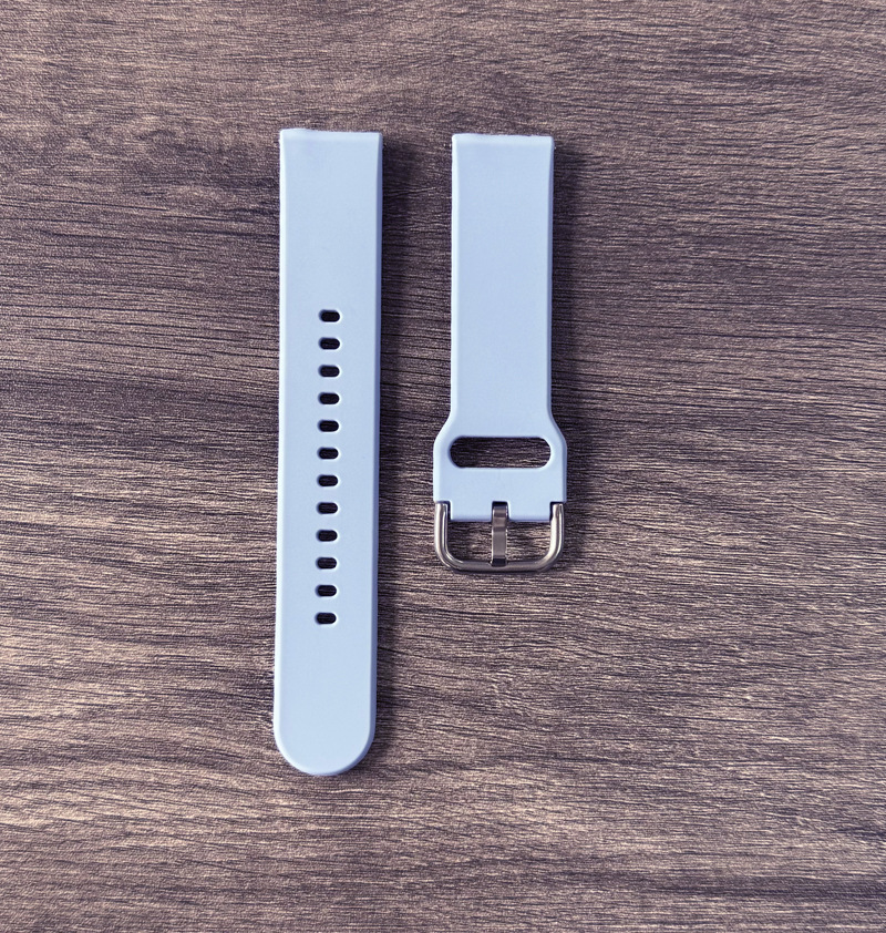 Aplicable a Huawei Samsung Smartwatch 20 / 22mm interfaz de correa de silicona fábrica en stock