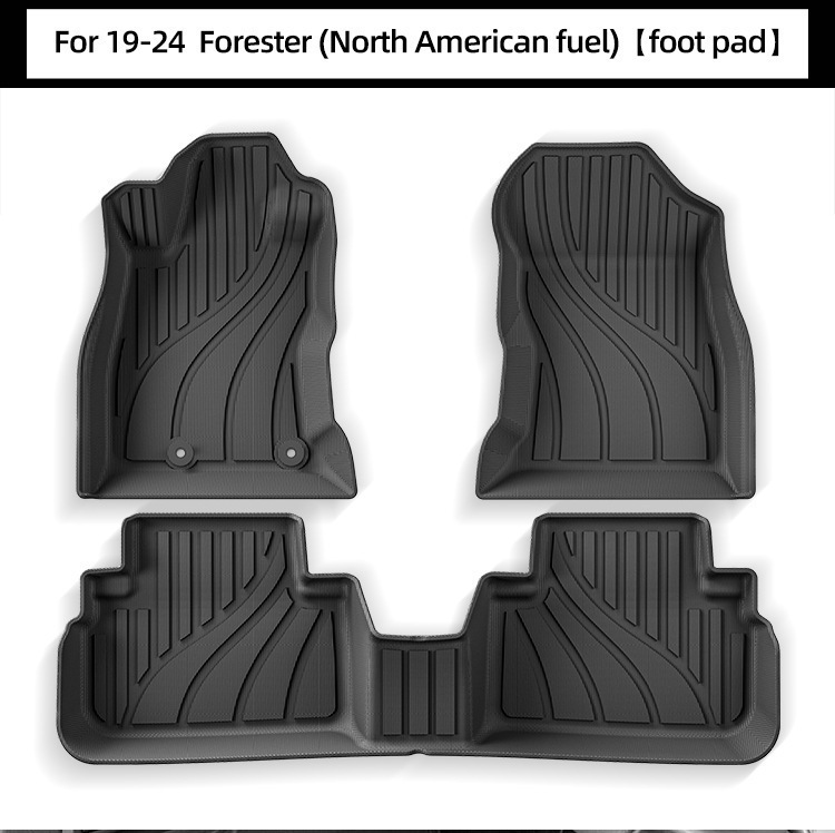 Suitable for 19-25 Subaru Forester Car Floor Mats Tpe Trunk Mats