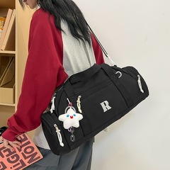 Women's Casual Fresh Multi-Pocket Organized Travel Bag Large Capacity Outing Camping Luggage Storage Bag