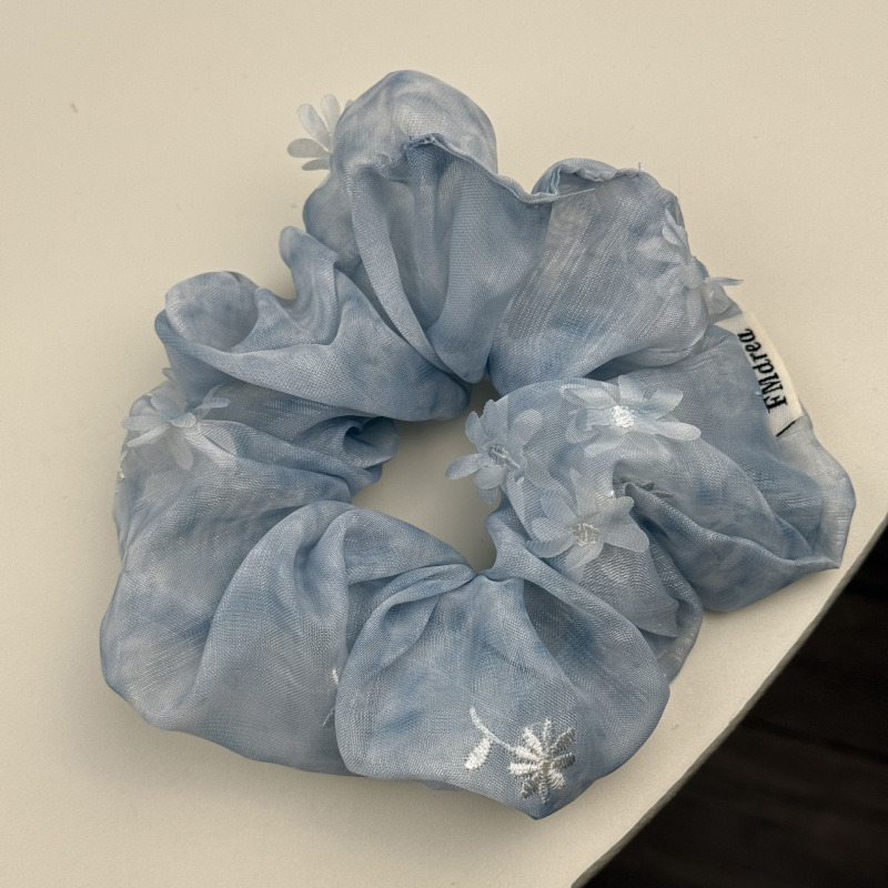 フランス式の超仙網の紗の立体の小さい花の大腸は輪の女性の気質の清新で高級感があります。|undefined