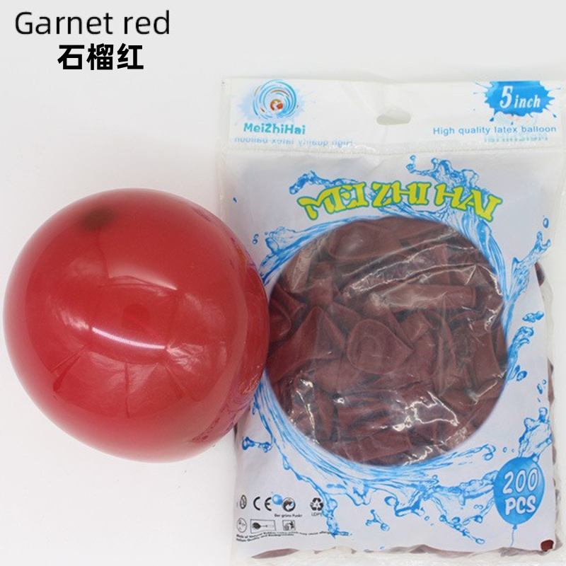 Customizado 5 pulgadas globo de grosor decoración de boda al por mayor balón objetivo de fiesta de cumpleaños decoración de accesorios de ojos set