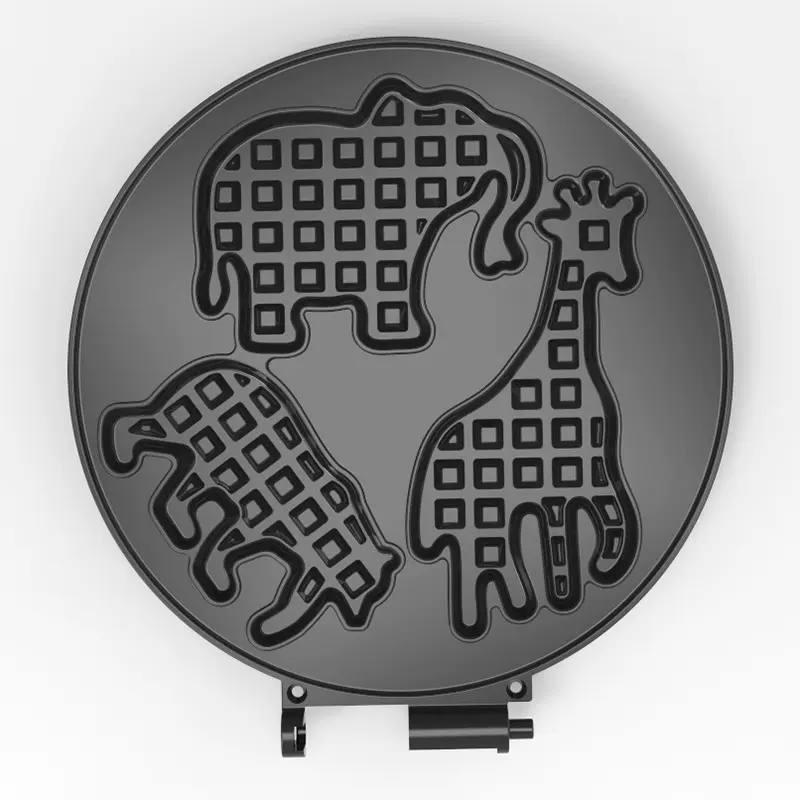 机械式三明治 新品早餐华夫饼机半自动吐司烘烤早餐机 JW-160A