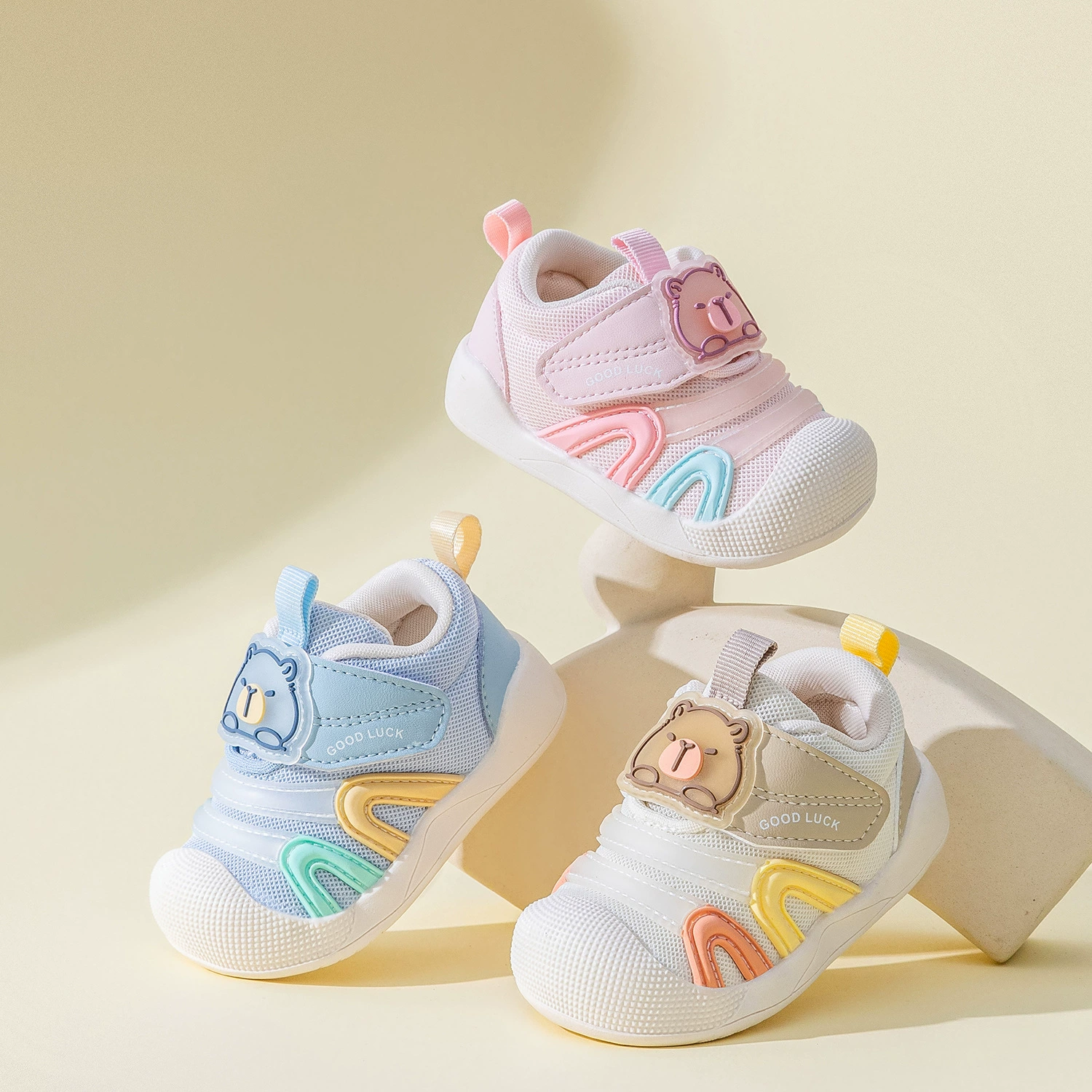 Bramiller, новая осенняя детская обувь с героями мультфильмов для малышей, мужская нескользящая детская обувь на мягкой подошве, женская детская дышащая обувь