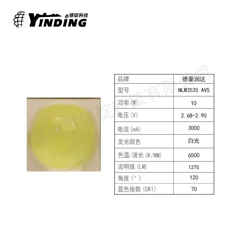 �º����NLW3535AV5����10W�ɴ���XPL�ֵ�Ͳ��Դ ����LED����