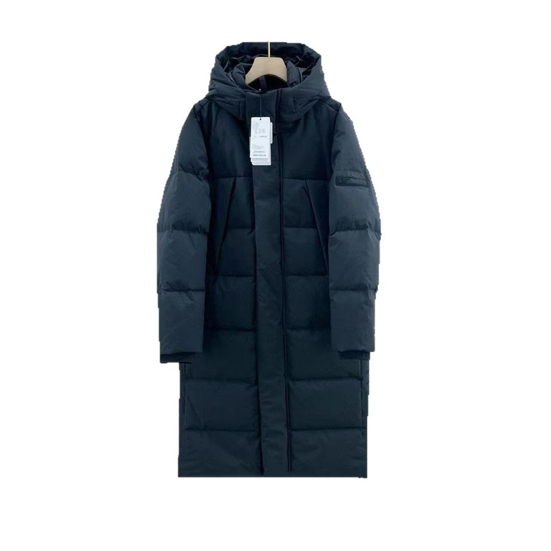 25冬季迪家新款连帽长款外套保暖透气经典时尚羽绒服极寒羽绒服|undefined