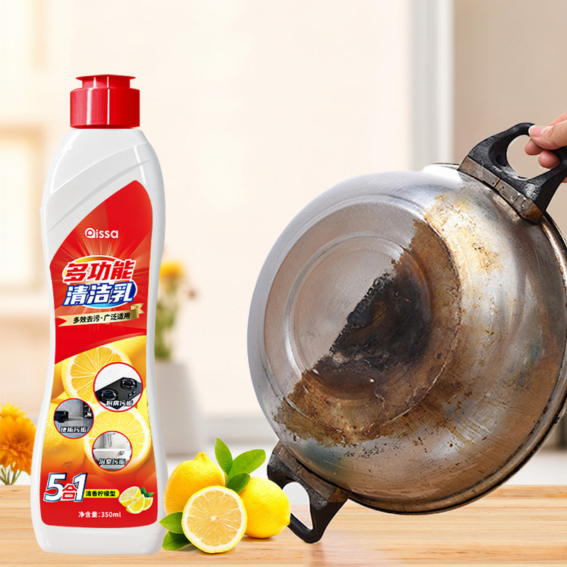 Multifunctional Cleaning Agent for Tiles, Bathroom Glass, and Water Stains; Household Cleaner for Stainless Steel with Strong Stain Removal